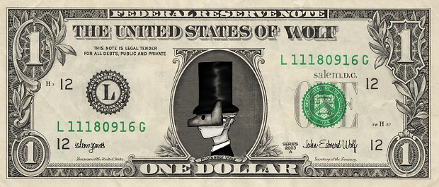 Wolf's money