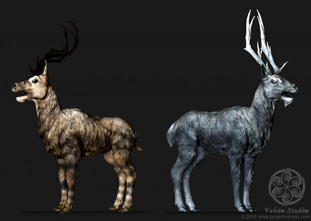 Deer Model Sculpts