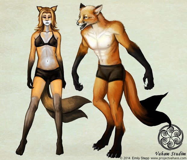 Fox Hybrid Humanoid Concept