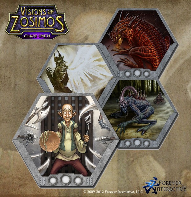 Visions of Zosimos Cards Promotionals