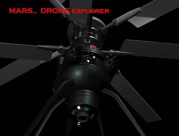 Drone Explorer on Mars