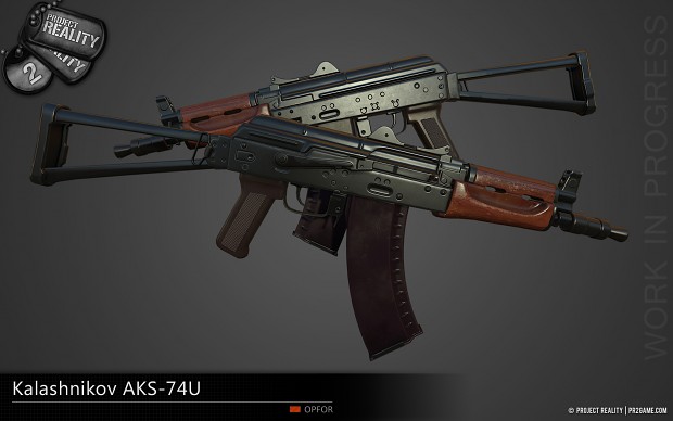 Kalashnikov AKS-74U - WIP