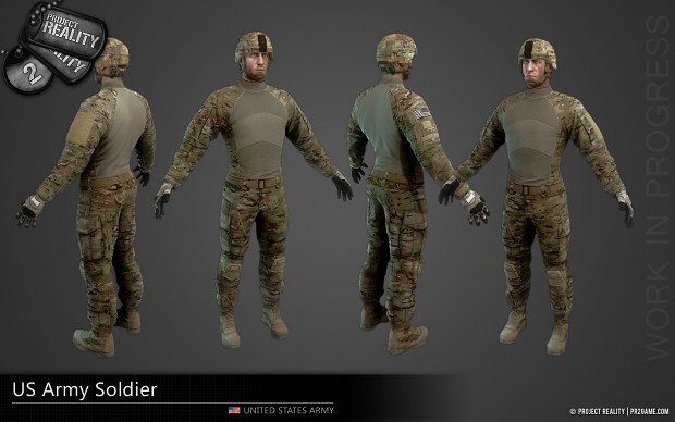 US Army Soldier - WIP