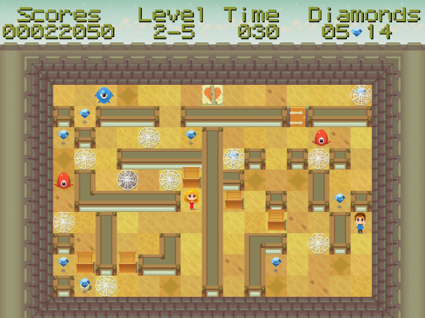 Binary Maze gameplay screenshots