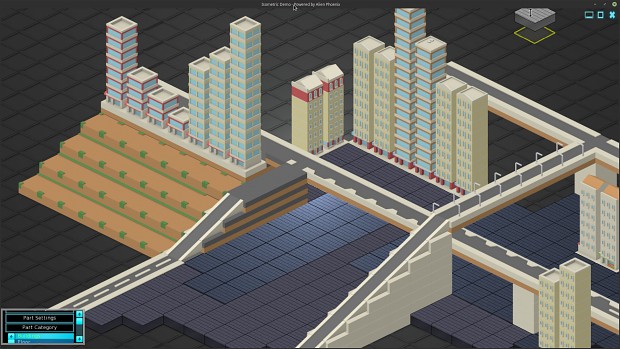 New isometric map building technique.