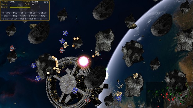 Phoenix USC: New asteroids with collision.