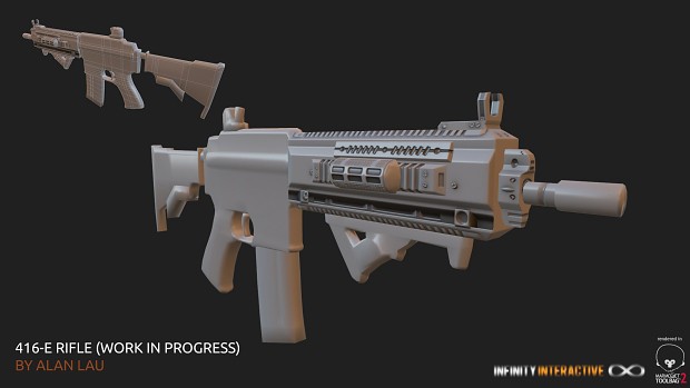 416E Rifle Build Progress