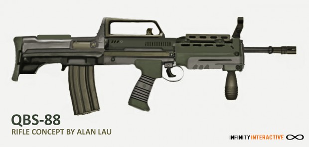 QBS Type 88 assault rifle