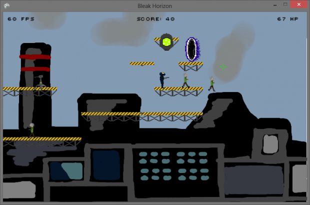 Screenshots from development
