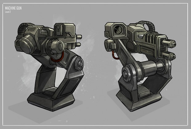 Machine Gun Turret Level 2