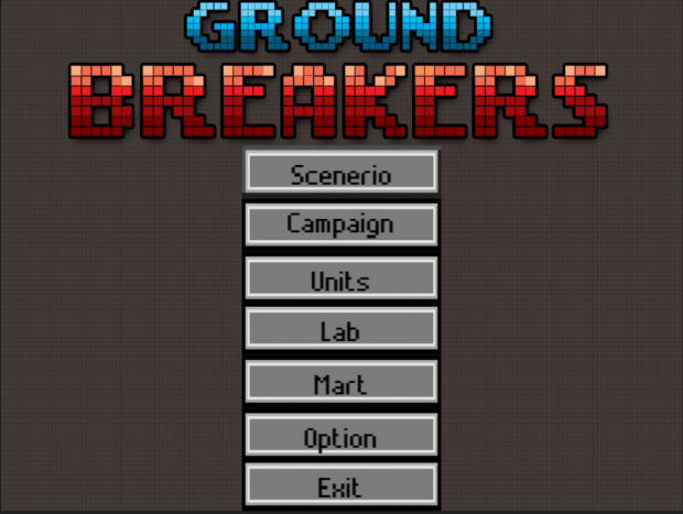 Main menu screenshot