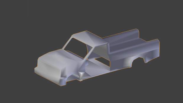 The first car model for lost silence, preview