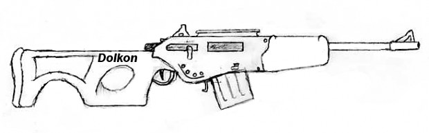 Dolkon "Rhino" Type-110 Rifle, Concept