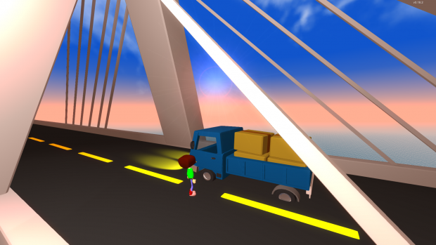 Animated Suspension Bridge