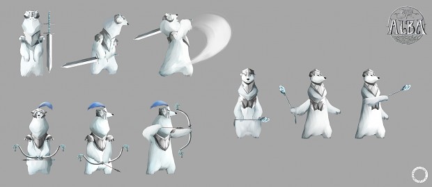 Polar Bear Character- Concept Art