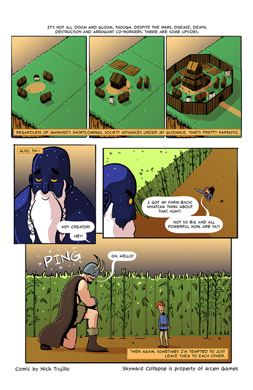 Skyward Collapse Comic #5 (Final Page)