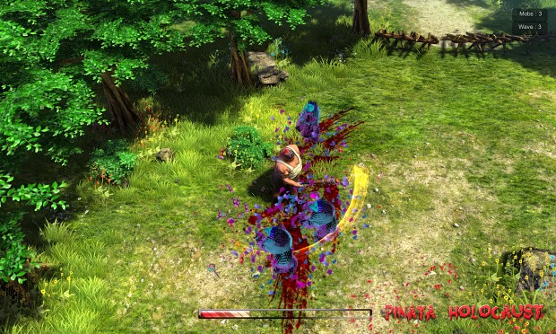 First in game screenshot