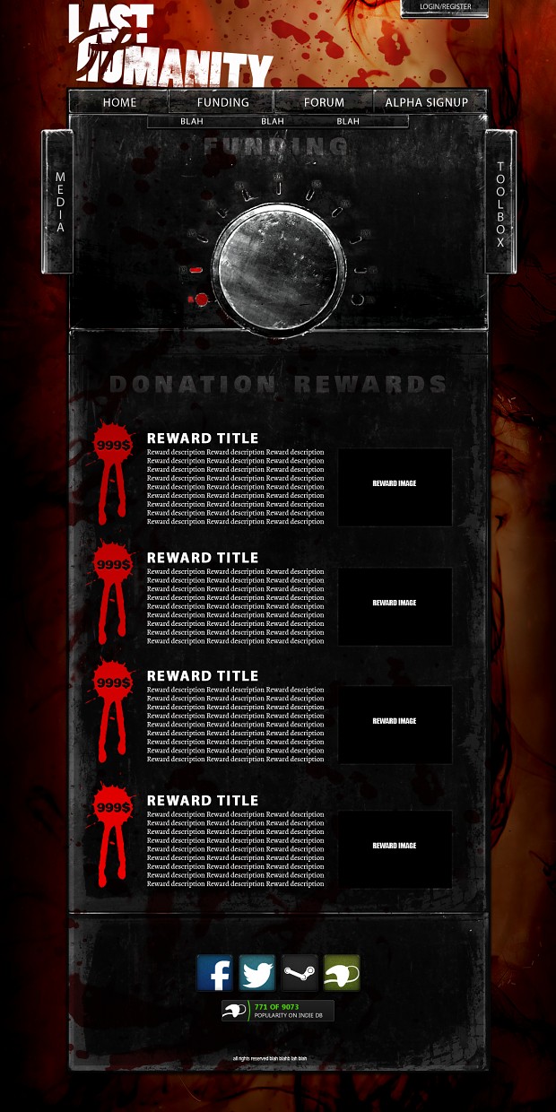 Old Donation Page