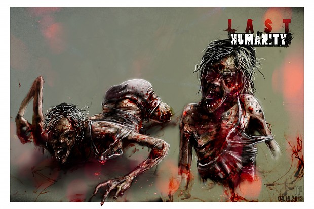 Last of Humanity: Concept Zombie Artwork (C)