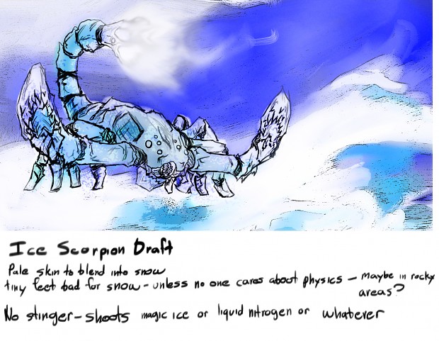 Ice Scorpion Concept
