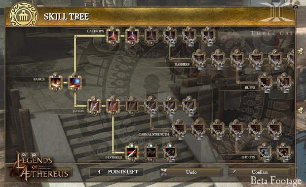 Legends of Aethereus - The Officer Skill Tree