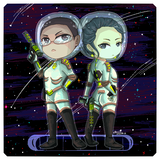 Elsa & Vonne, Space Rangers