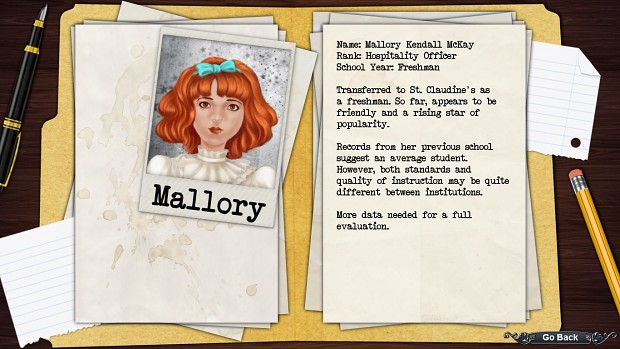 Mallory's Profile