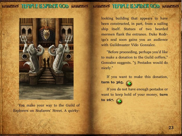 Gamebook Adventures 7 - Temple of the Spider God