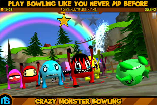 Crazy Monster Bowling