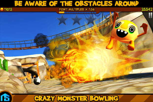 Crazy Monster Bowling