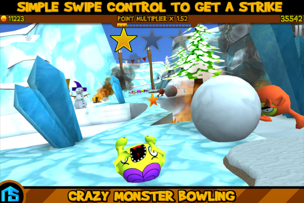 Crazy Monster Bowling