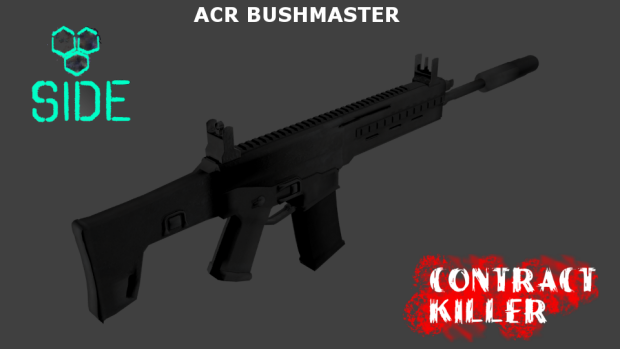 Contract Killer's ACR Bushmaster Rifle Textured