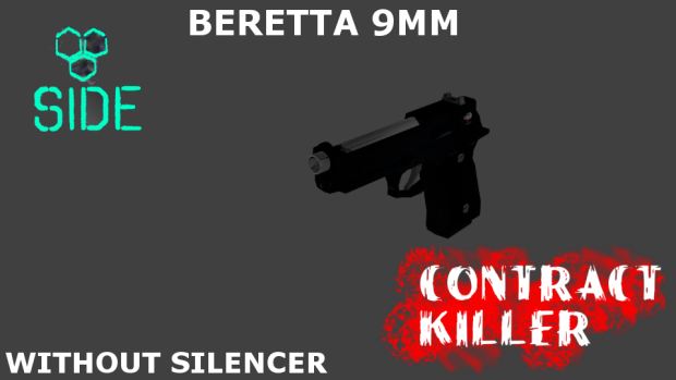 Contract Killer's Beretta 9mm