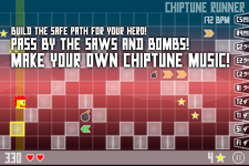 Chiptune Runner - gameplay