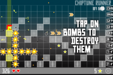 Chiptune Runner - Tap on bombs!