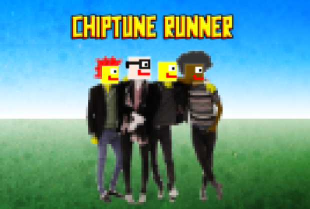 Chiptune Runner Band - Concept Art