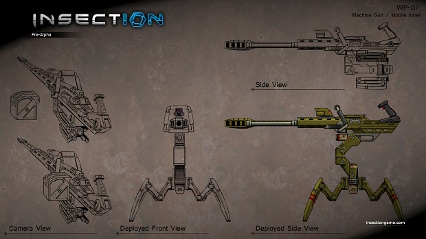 MGMT - Machine Gun / Mobile Turret - WP-07