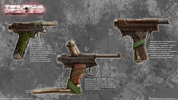 Nambu pistol concept