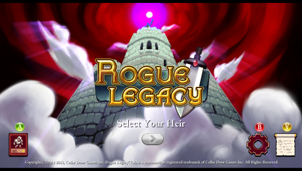 Rogue Legacy Screens