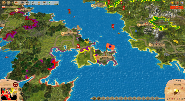 Screenshots v0.8 - New Ancient Greek scenario