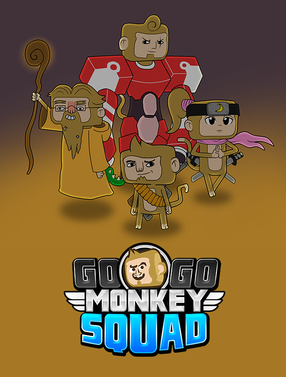 Go Go Monkey Squad Poster
