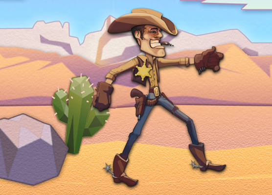 New Sheriff 2D concept (later to be 3D)