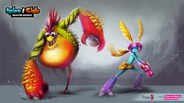 Spleemo & Gløb Concept Art