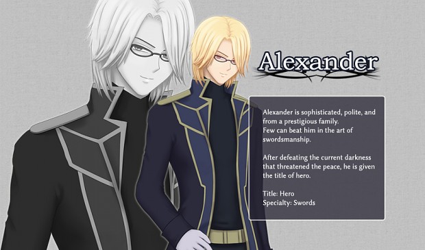 Princess of Ruin: Alexander Profile