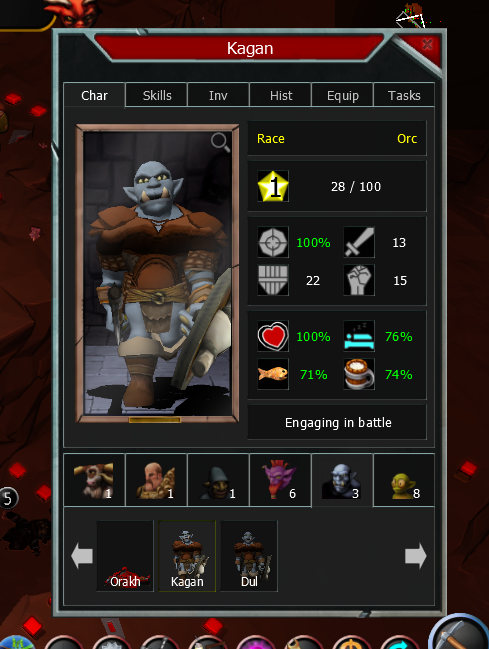 More skills and upgraded creatures menu