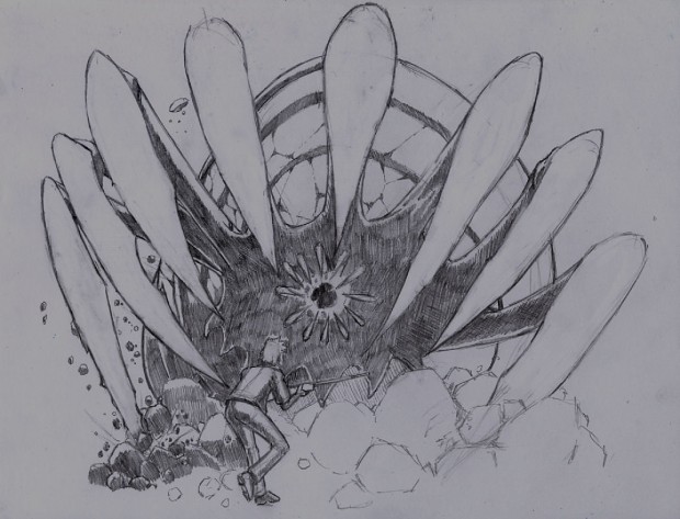 Sketch : The Giant Crawler