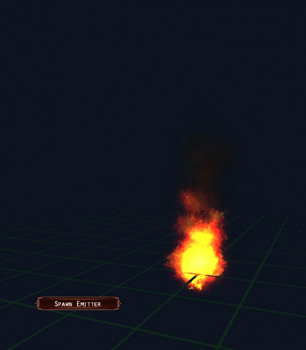 Fire particles