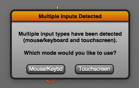 Multiple input detection
