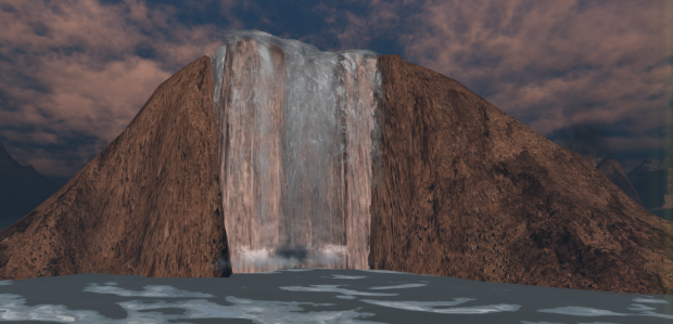 Is the waterfall + or - ?
