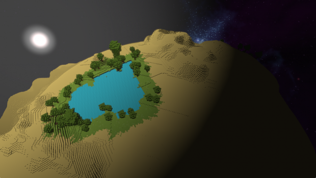 First version of the Desert planet type